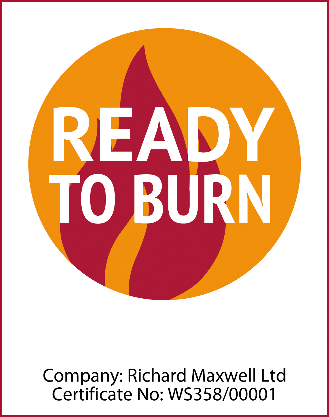 Ready to Burn Logo foot